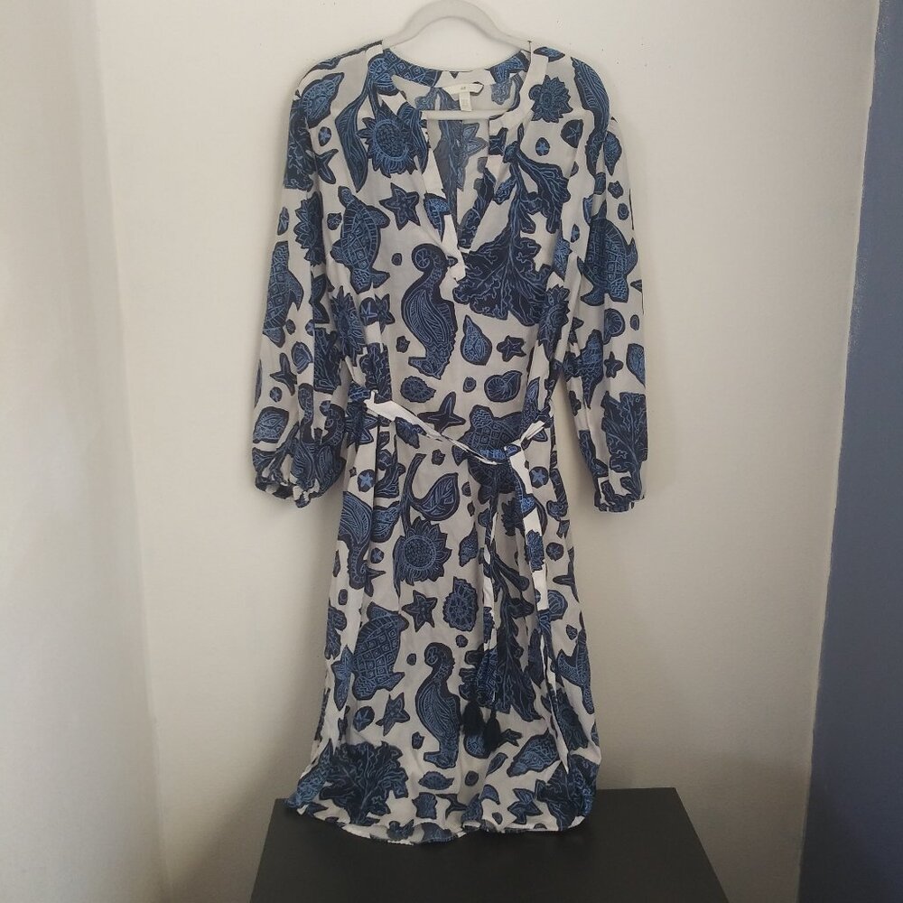 H&M White Beach Maxi Dress Tunic Coverup XL